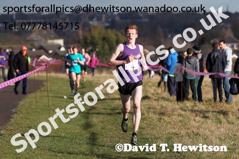 Durham Schools Cross Country, Meadowfield Leisure Centre, Meadowfield. Photo: David T. Hewitson/Sports for All Pics